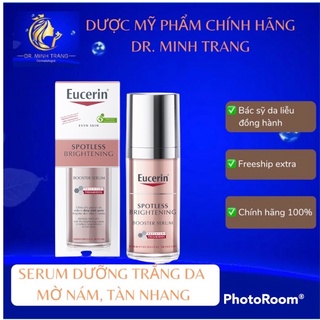 ( CHÍNH HÃNG) Tinh Chất Giảm Thâm Nám Và Dưỡng Trắng Da Eucerin UltraWHITE + Spotless Double Booter Serum 30ml