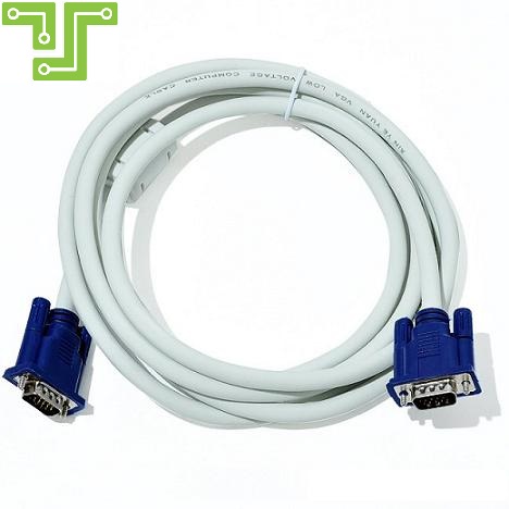 Cáp VGA, dây tín hiệu dùng cho màn hình máy tính, cáp màn hình máy tính hàng Chính Hãng