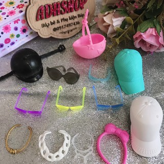 Phụ Kiện Barbie Kính - Mũ nón - Vòng cổ adhshop