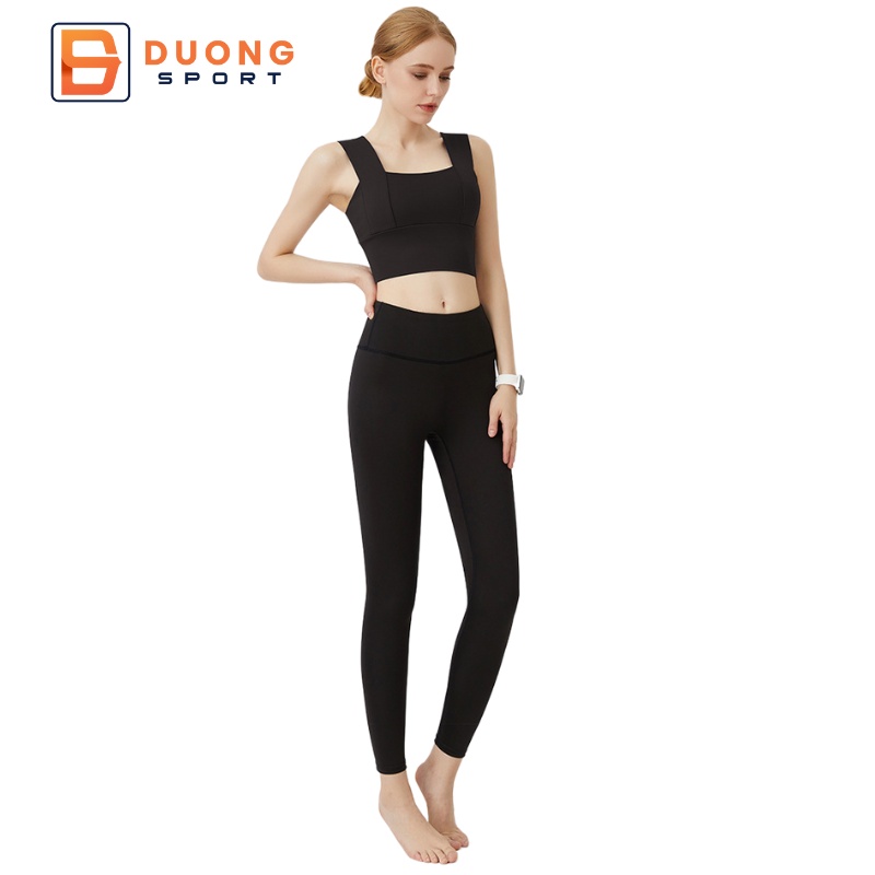 Quần Tập Gym Yoga Nữ Dương Sport Cạp Cao Nâng Hông Bó Sát Đàn Hồi QA0026