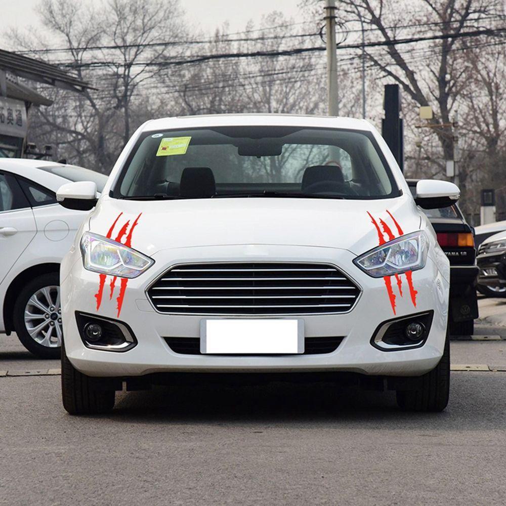 MAYSHOW Decal DáN Trang Trí HìNh DấU Ma Cho Xe Hơi / Xe TảI 40x12cm