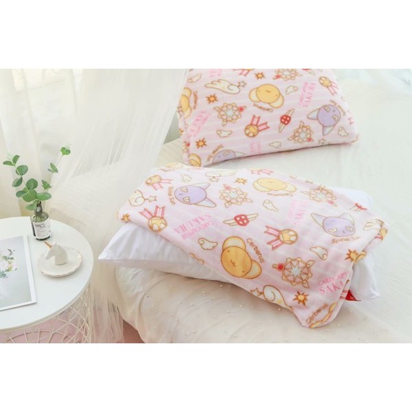 Chăn, vỏ gối Sakura Thủ Lĩnh Thẻ Bài  mẫu 1