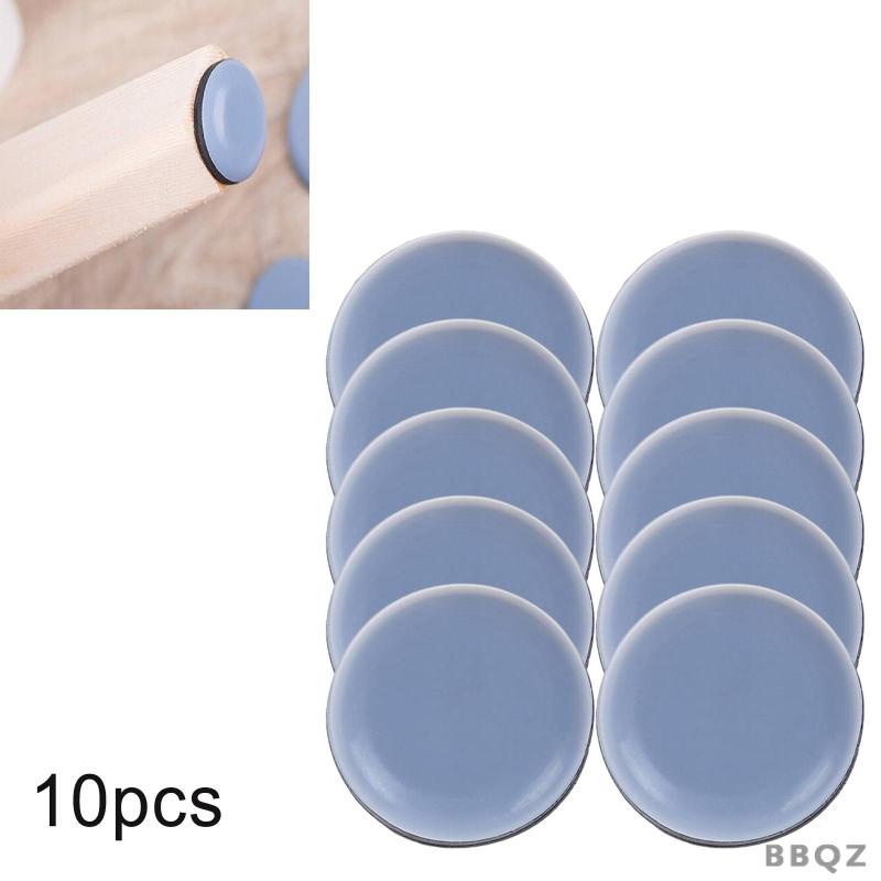 Set 10 Miếng Dán Chân Bàn / Ghế / Sàn Nhà Tự Dính Chống Trầy Bbqz01