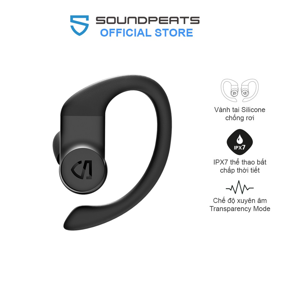 Tai nghe True Wireless Earbuds SoundPEATS TrueWings Xuyên Âm TransParency BlueV5.0