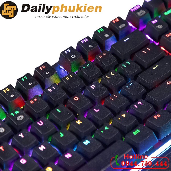 Bàn phím Gnet LK789 led RGB Bảo hành 2 năm dailyphukien