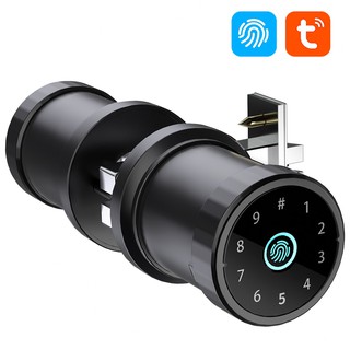 Khóa cửa thông minh dạng tay nắm tròn tay thế khoá cửa nắm tròn