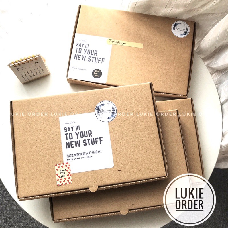 Hộp quà Kraft xinh xắn 3 size (Mua kèm) | BigBuy360 - bigbuy360.vn