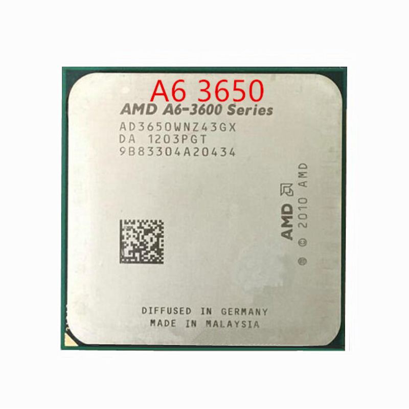 BỘ VI XỬ LY CPU AMD A6 3600 SERIES CŨ