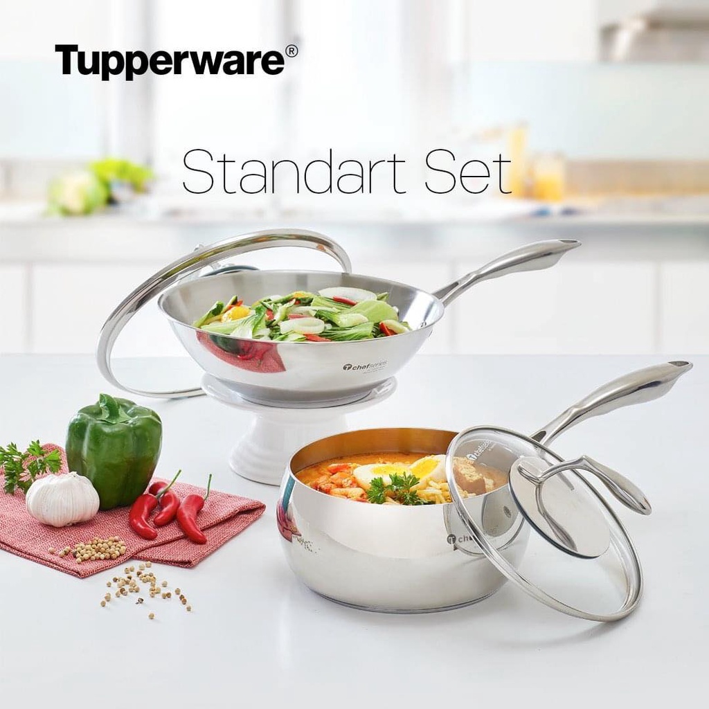 Chảo T Chef Series Wok Pan  TUPPERWARE CHÍNH HÃNG