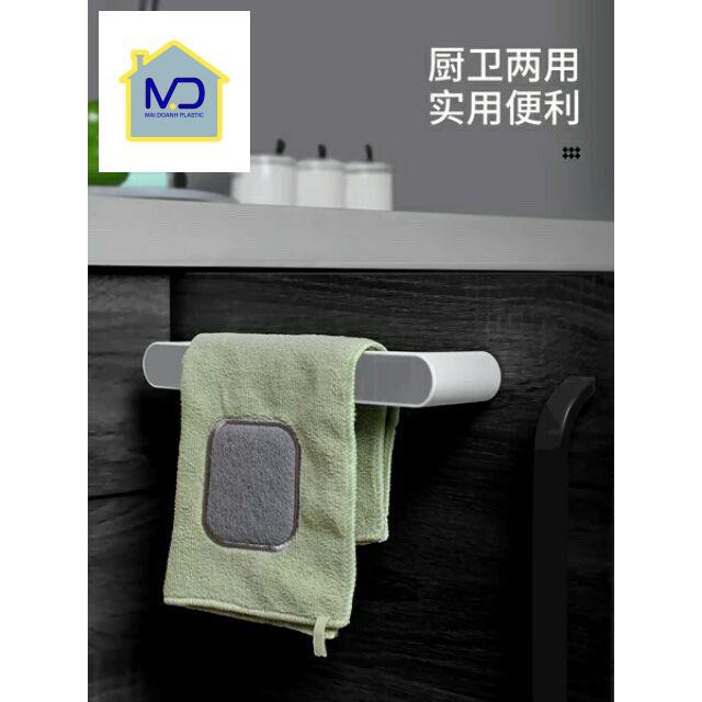 Kệ để dép, treo khăn dính thông minh dính cường lực