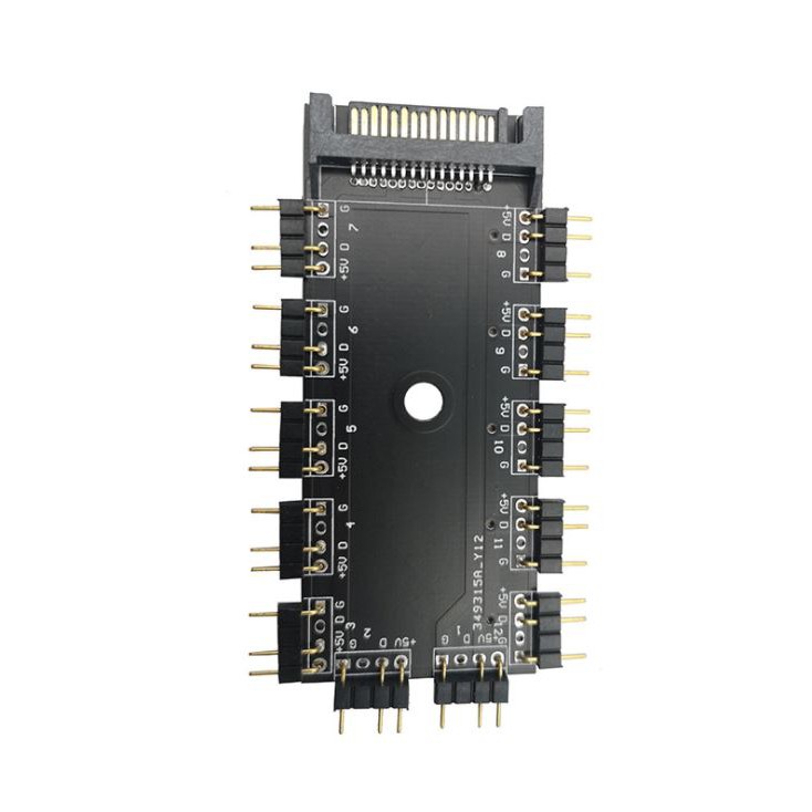 Bộ HUB Chia 12 cổng ARGB 5v Đồng Bộ Mainboard