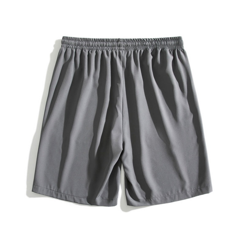 Quần Short Thể Thao Đi Biển Vải Lụa Lạnh Nhanh Khô Thời Trang Mùa Hè Cho Nam