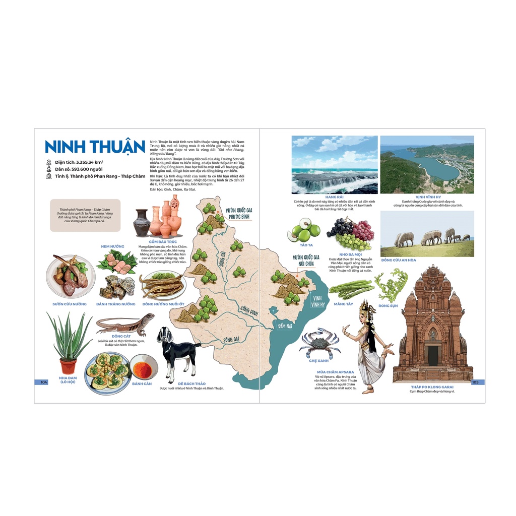 Sách - Đất Nước Gấm Hoa - Atlas Việt Nam