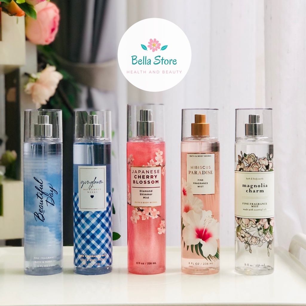 30ml - Xịt thơm cơ thể Bath and Body Works BBW Bodymist
