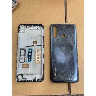 Vỏ bộ full Vivo Y19 Đen sim zin new