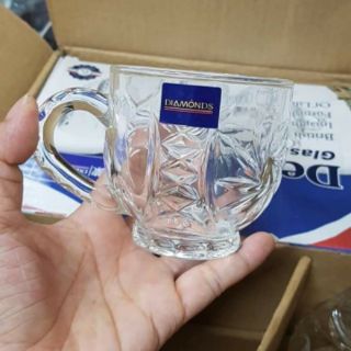 Bộ cốc thủy tinh 6 cái siêu đẹp