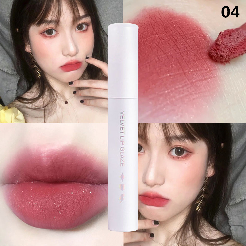 [Hàng mới về] Son Kem Lì Chống Thấm Nước Lâu Trôi Mềm Mịn Như Nhung Cho Nữ | BigBuy360 - bigbuy360.vn