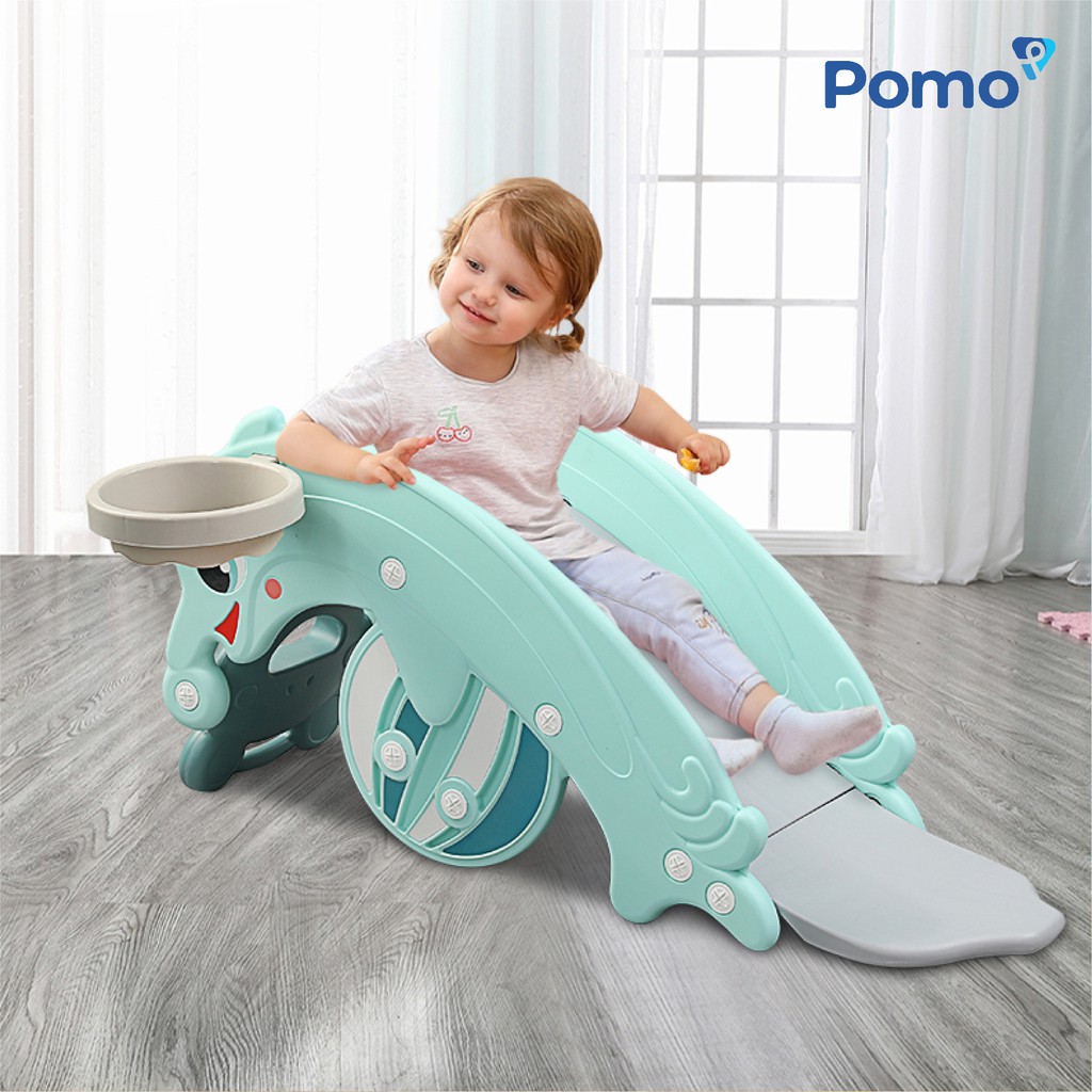 Bập bênh cầu trượt Holla