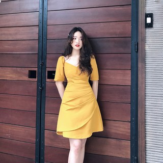 Váy thiết kế chữ A tay lỡ V096 KYMIE