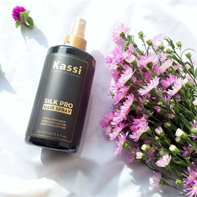 Hấp dầu / Xịt dưỡng tóc Kassi Silk Pro Restore Damage Hair dành cho tóc hư tổn, khô xơ PLTPINKY