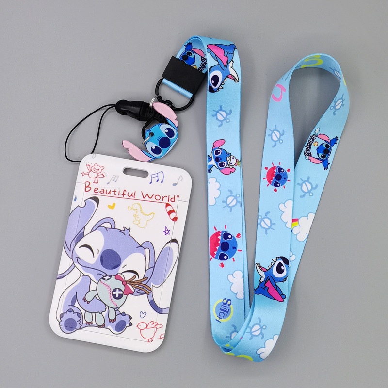 Thẻ ID / Thẻ ID Bằng PVC Họa Tiết Hoạt Hình Disney Monsters University Mickey Stitch Dành Cho Học Sinh