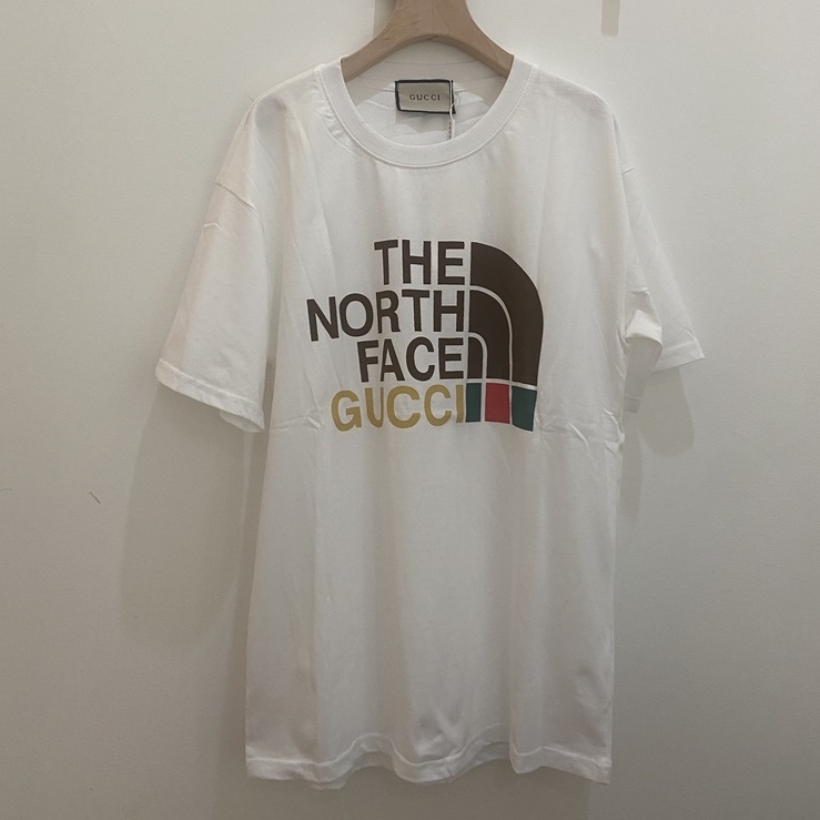 ÁO Thun Gucci The North Face BảN Cao CấP Full Tag MáC, áO PhôNg Nam Nữ Tay NgắN