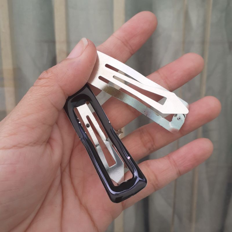 Combo 5 cặp kẹp mái vuông bọc nhựa 5.5-6cm