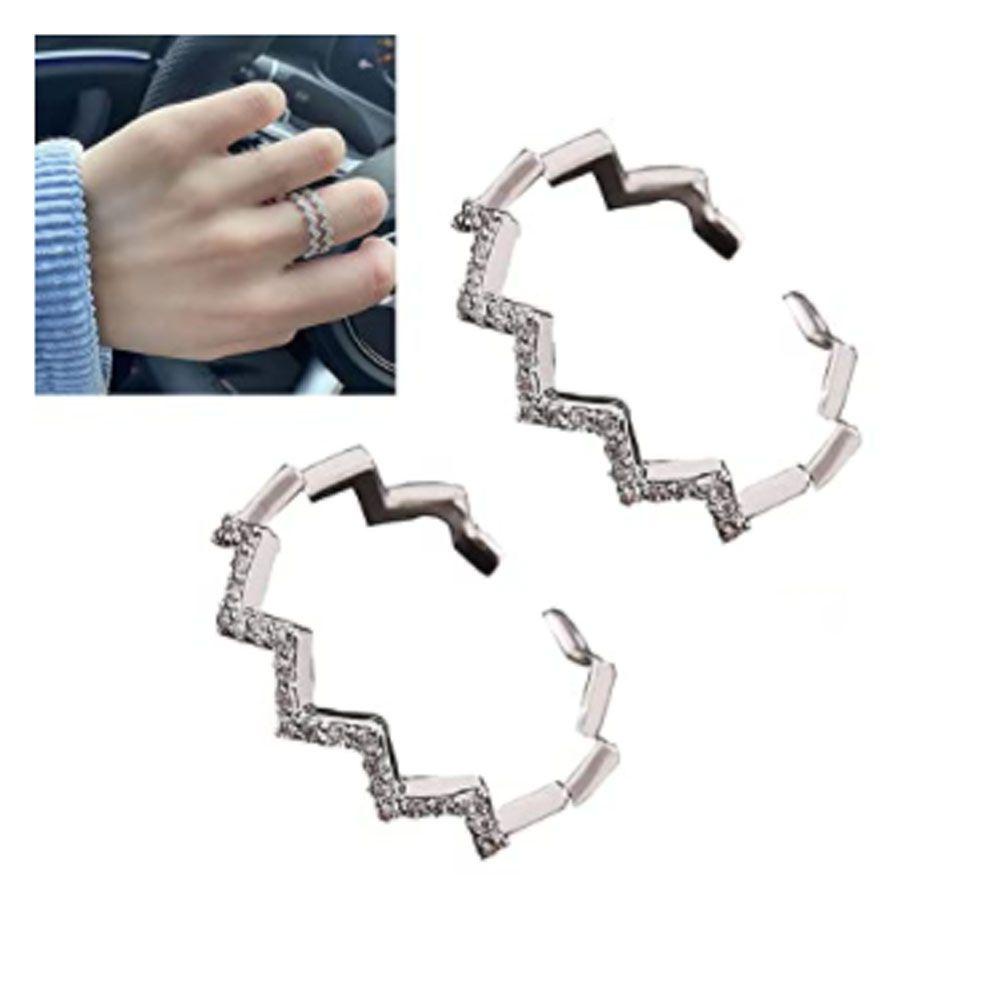 EUCA (MớI) Nhẫn GợN SóNg Cho Nữ