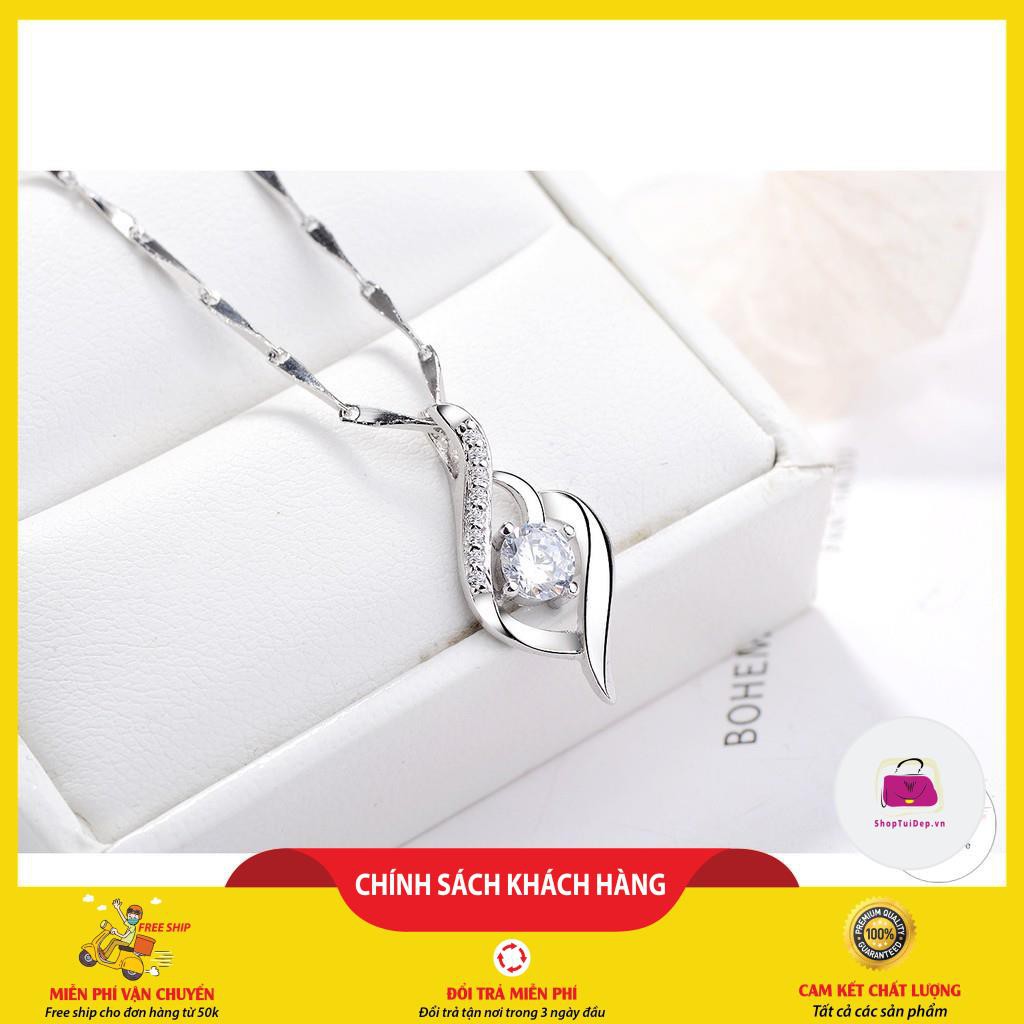 ✨Mặt Dây Chuyền Bạc S999 Lady Đính Đá - Bán Chạy✨