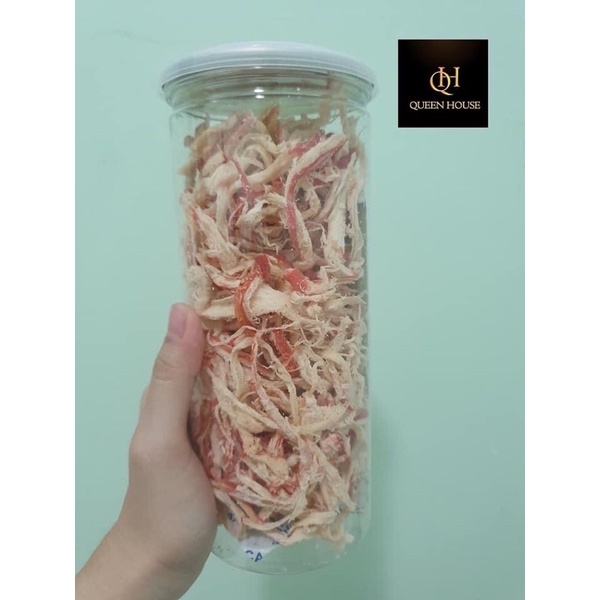 KHÔ MỰC HẤP NƯỚC CỐT DỪA XÉ SỢI SIÊU NGON NGỌT 300G | BigBuy360 - bigbuy360.vn