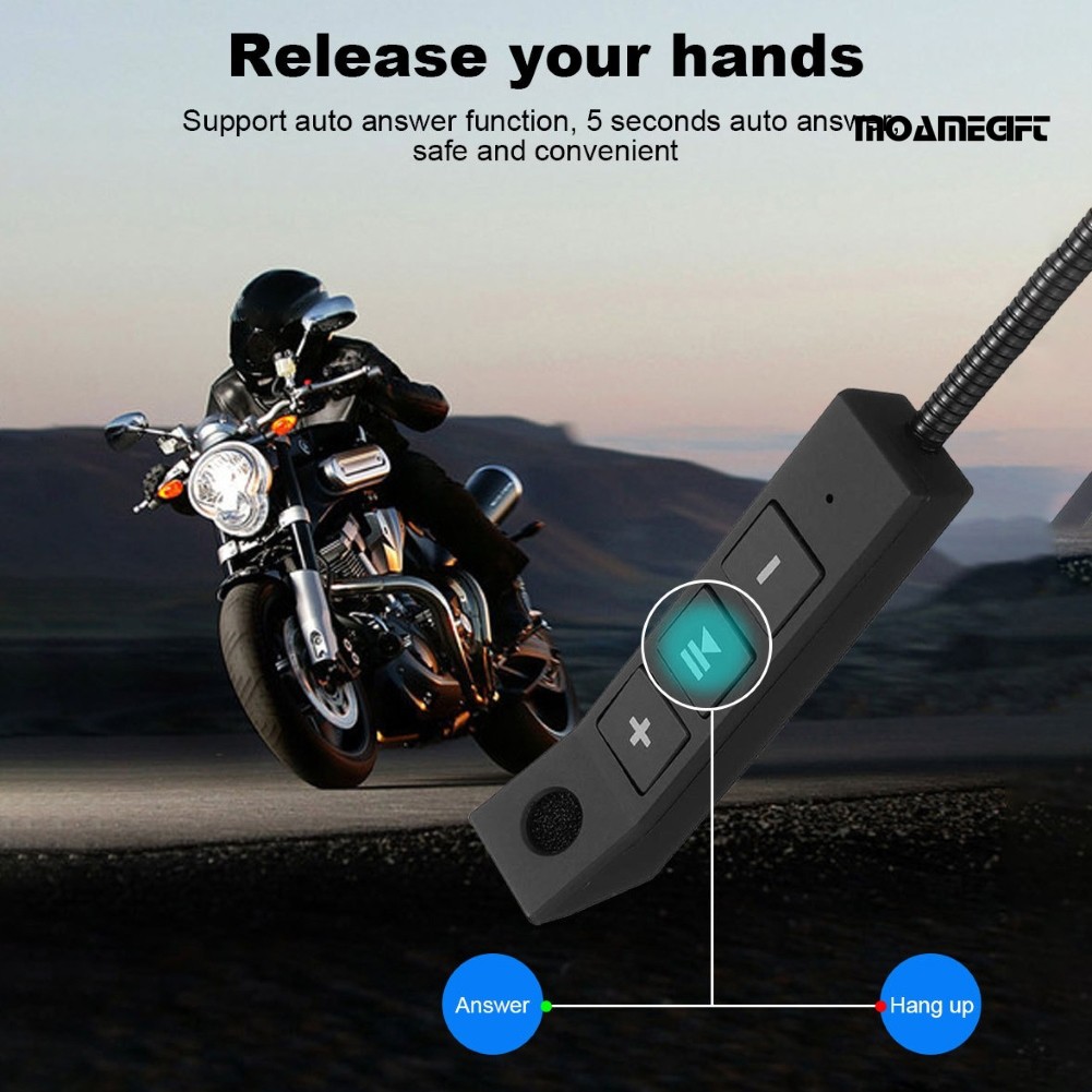 Tai Nghe Bluetooth 4.1 Gắn Mũ Bảo Hiểm Moame Bt8