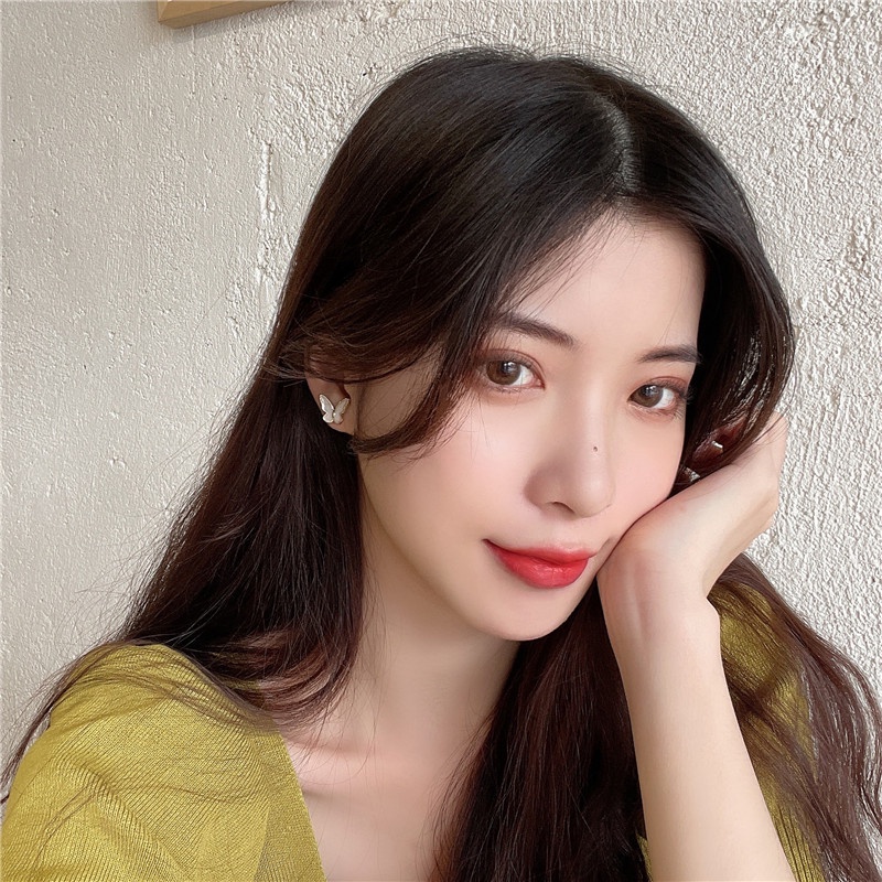 Dây chuyền / Bông tai hình bướm bằng kim loại phong cách sáng tạo cho nữ
