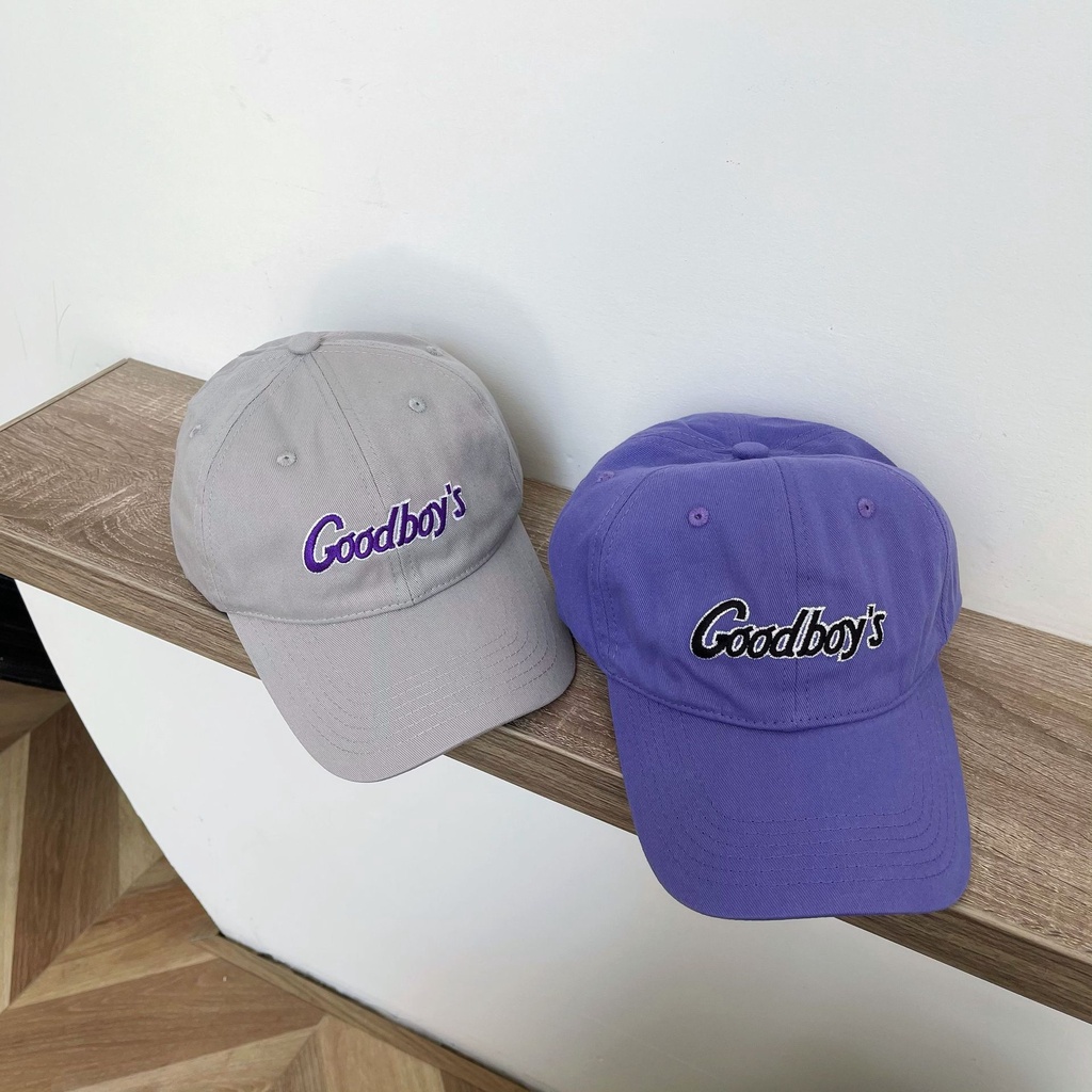 Mũ lưỡi trai thêu chữ Goodboys phong cách retro cá tính