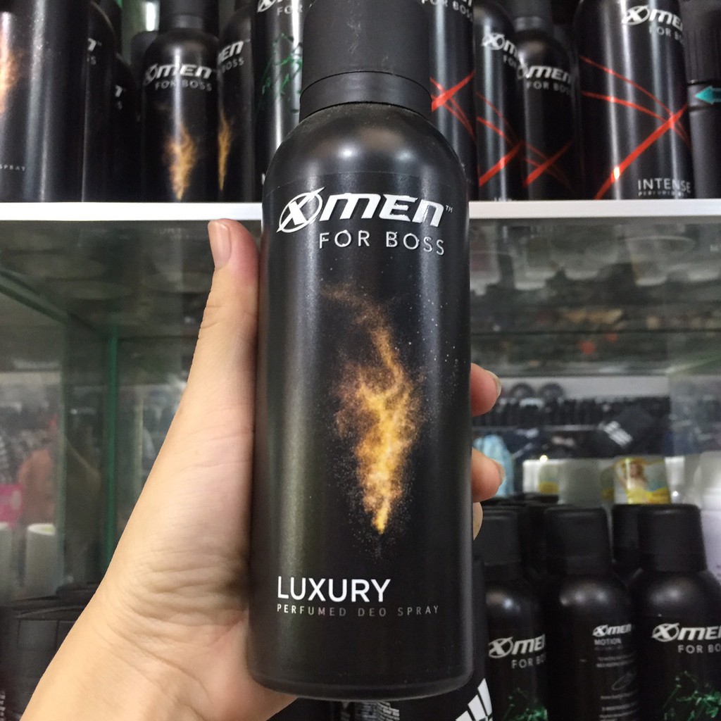 Xịt khử mùi toàn thân XMen for Boss Luxury 150ml