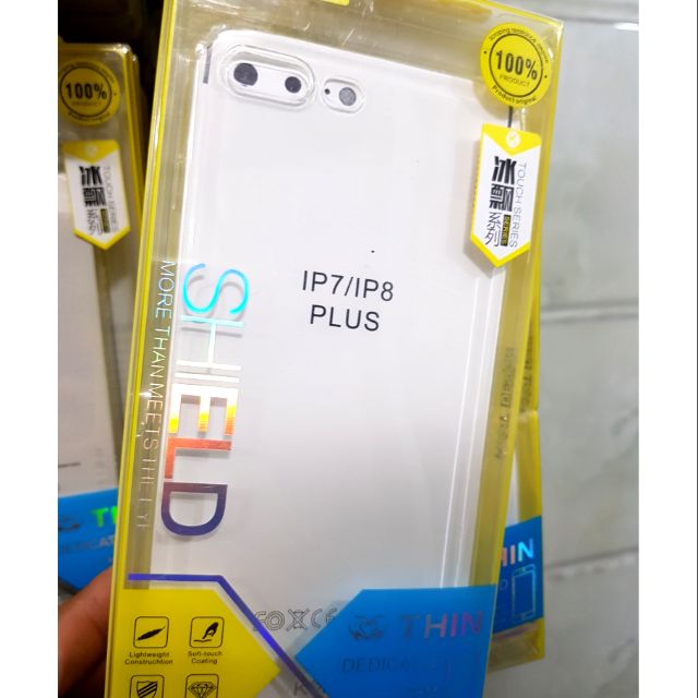 [HÀNG TỐT] Ốp lưng iPhone 7 Plus/8 Plus dẻo hộp trong suốt chống vàng ố chống trợt máy khi cầm