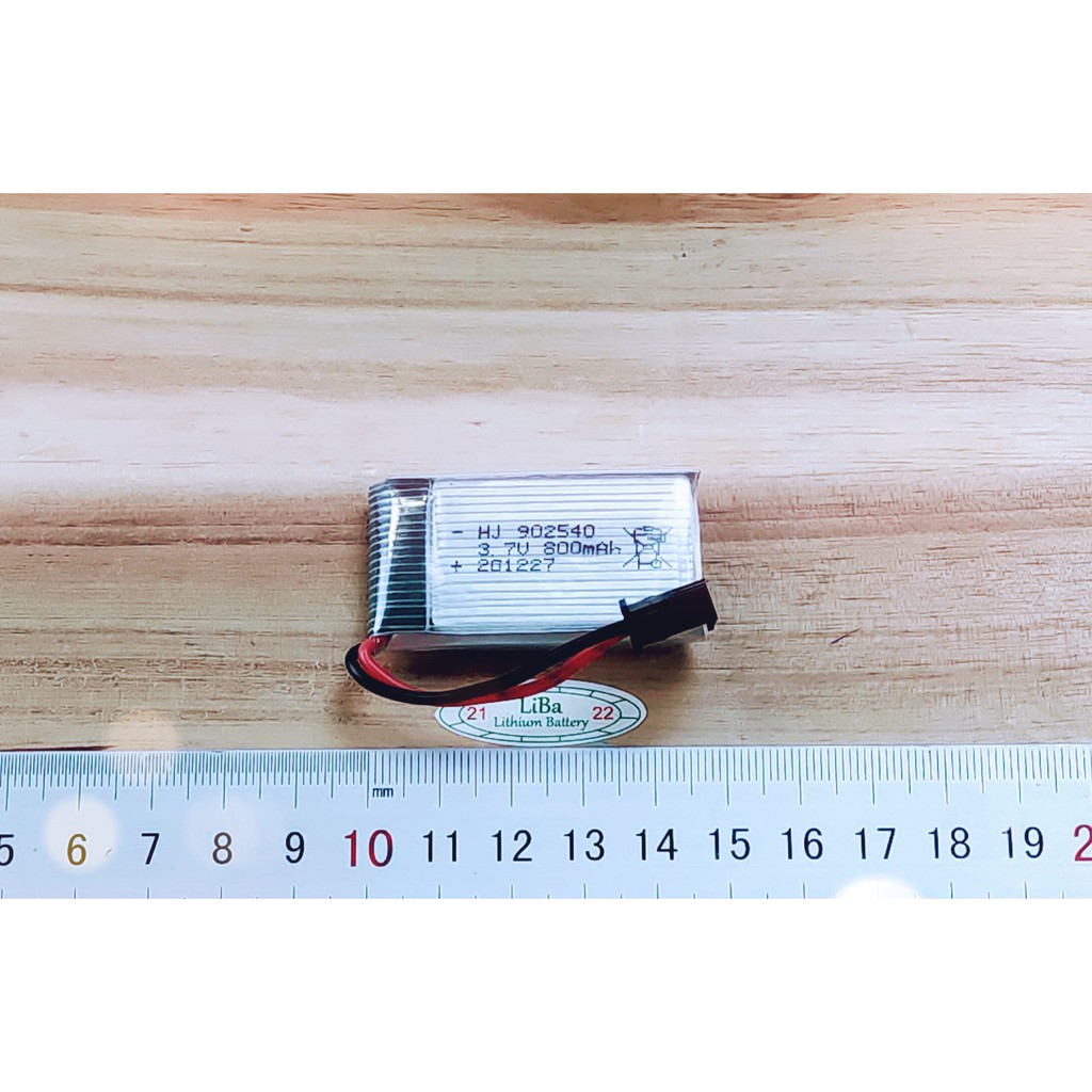 Pin Flycam 3.7V 800mAh 25C, zắc cắm PH2.0, XH2.54, SM, SYP _ LiBa