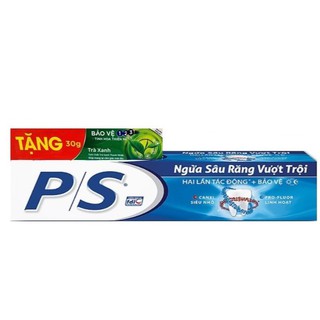 Kem đánh răng P/S ngừa sâu răng 180g tặng P/S 123 30g