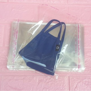 500g Túi Opp dán mép 14x18cm (+ 4cm) - Túi ni lông băng keo dán miệng - Bao nilon dán miệng
