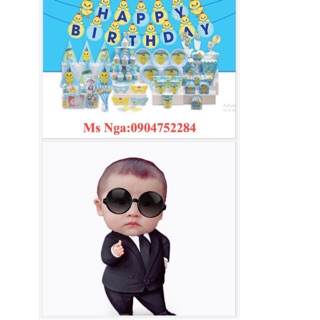 Combo trang trí sinh nhật theo yêu cầu