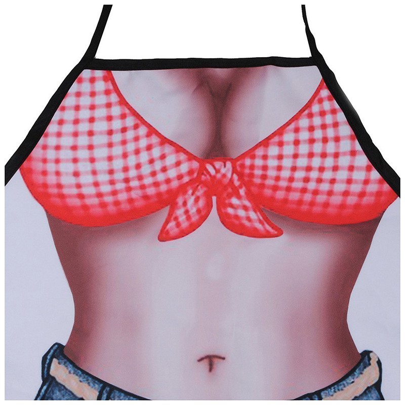 Tạp dề làm bếp họa tiết bikini quyến rũ hài hước