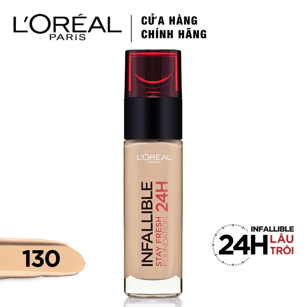 Kem nền Loreal Infallible 24h Fresh Wear (tone 120 Vanilla)