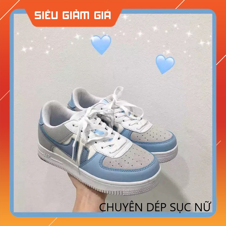 GIÀY THỂ THAO XANH XÁM đế độn 4cm giá học sinh