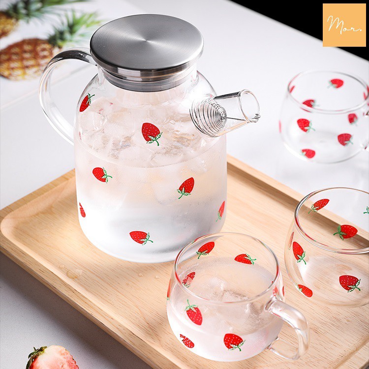 Bình nước thủy tinh chịu nhiệt - BN04
