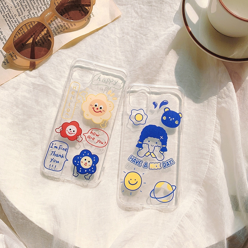 Ốp điện thoại in hình hoạt hình dễ thương cho Iphone 5/5S/6/6plus/6S/6S plus/6/7/7plus/8/8plus/X/XS/XS Max/11 164 | BigBuy360 - bigbuy360.vn