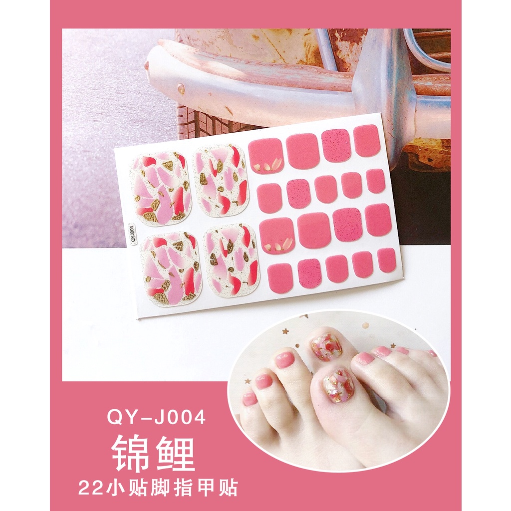 Bộ sticker dán móng cực cool cực đẹp dành cho các nàng xinh tươi