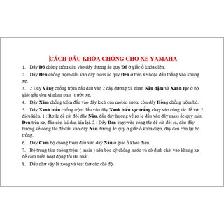 [NEW] Khóa chống trộm xe máy TA-04A