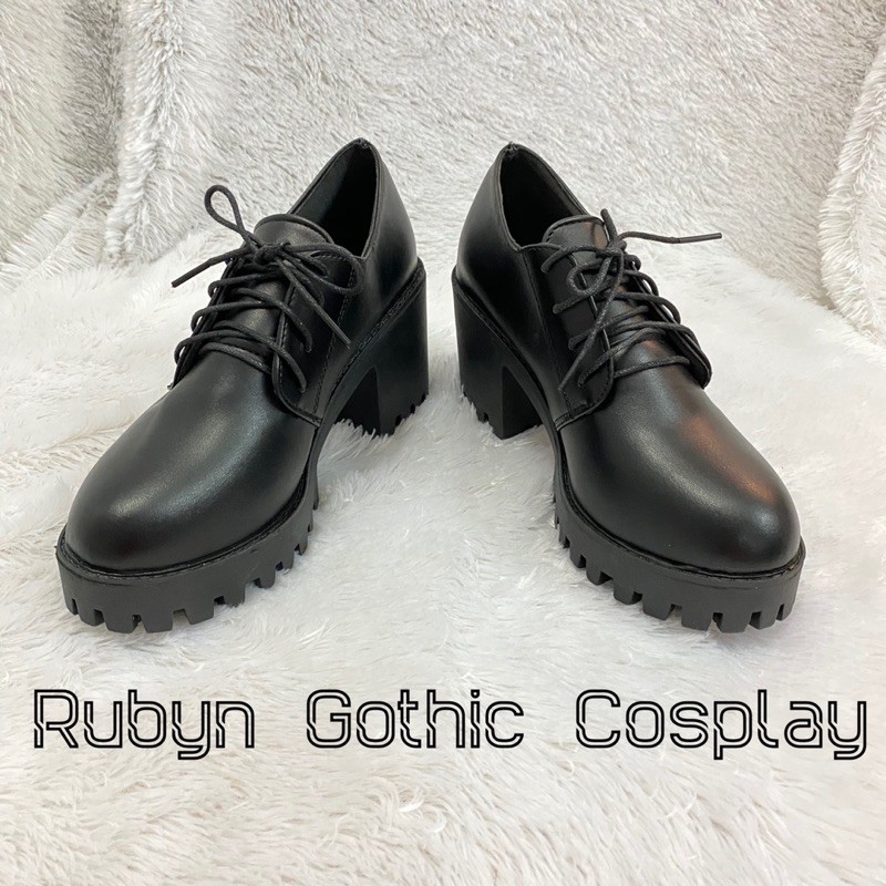 [Video+Ảnh thật] 🔥 Giày Boots cao gót mẫu mới, giày cao gót phong cách gothic (Size 35 - 40 )