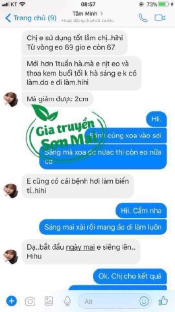 Kem tan mỡ Sơn Mai