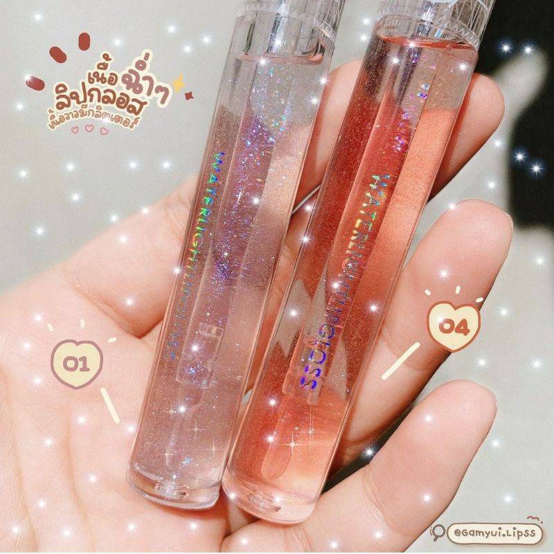 Son bóng Daimanpu có nhũ water light lip gloss dạng thạch màu trong suốt chống | BigBuy360 - bigbuy360.vn