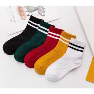Combo 5 đôi tất cổ cao Hàn quốc